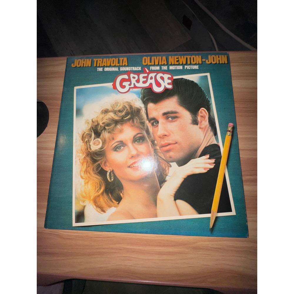 Grease Original Movie Soundtrack Vinyl 2LP RSO RS-2-4002 Travolta Newton-John